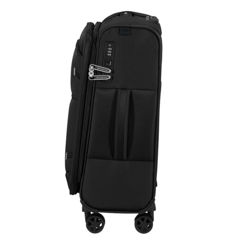 Samsonite 159919-1041 GotWist Spinner, Βαλίτσα Μικρή/Καμπίνας, 55 × 40 × 23, Ύφασμα, Μαύρο