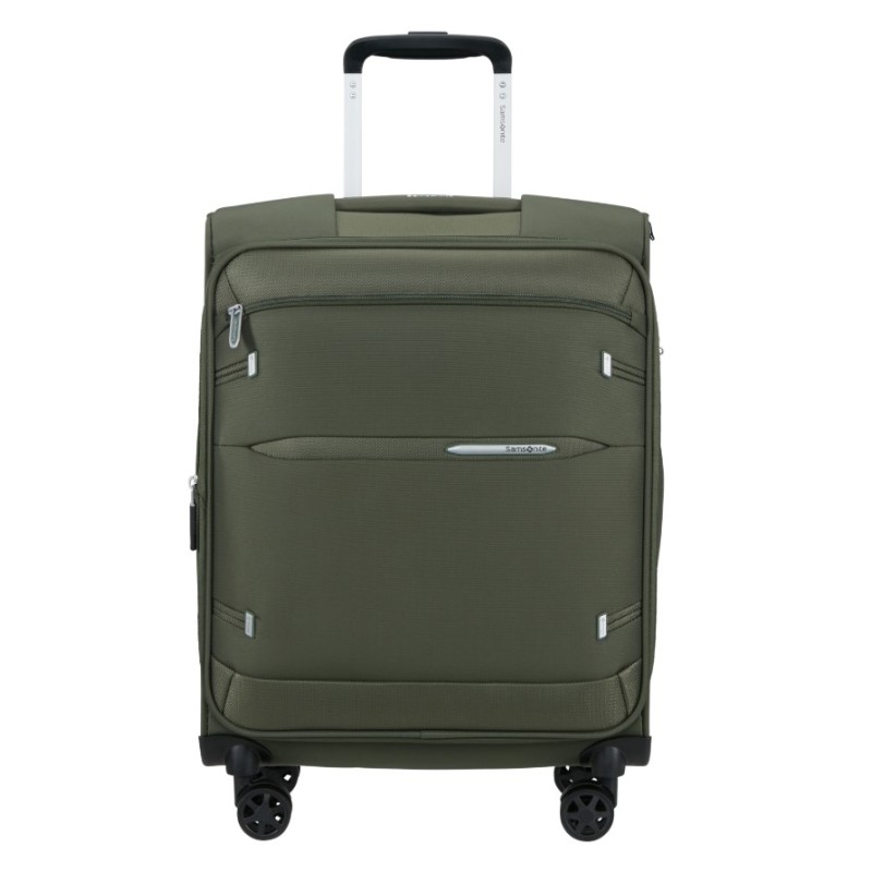 Samsonite 159919-1259 GotWist Spinner, Βαλίτσα Μικρή/Καμπίνας, 55 × 40 × 23, Ύφασμα, Πράσινο