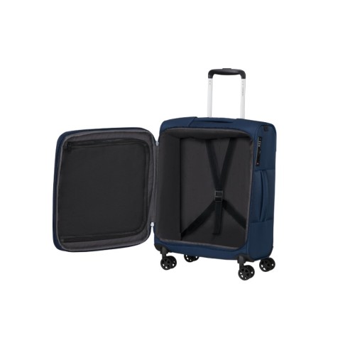 Samsonite 159919-1598 GotWist Spinner, Βαλίτσα Μικρή/Καμπίνας, 55 × 40 × 23, Ύφασμα, Μπλε