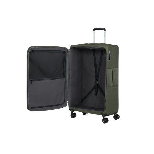 Samsonite 159921-1259 GoTwist Spinner, Βαλίτσα Μεγάλη, 78 × 48 × 31, Ύφασμα, Πράσινο
