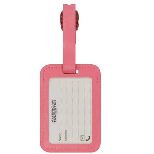 American Tourister 160234-A669 Graphic Luggage Tag, Σετ Ετικέτα Βαλίτσας, Ροζ