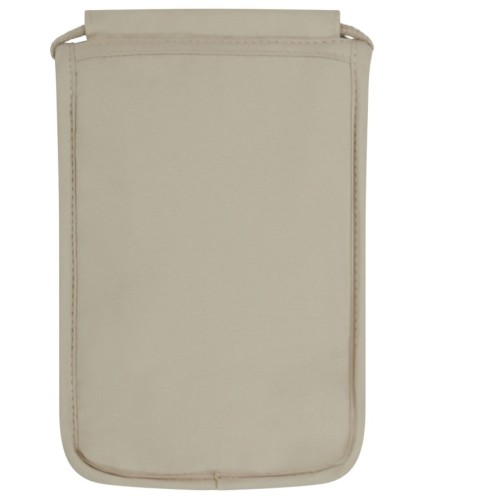 American Tourister 160376-1775 Neck Pouch, Ταξιδιωτικό Πορτοφόλι Λαιμού, Ύφασμα, Μπεζ