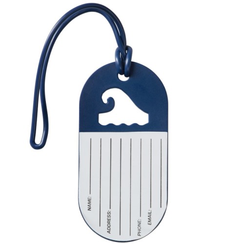American Tourister 160387-A983 Fun Luggage Tag, Σετ Ετικέτα Βαλίτσας, Μπλε