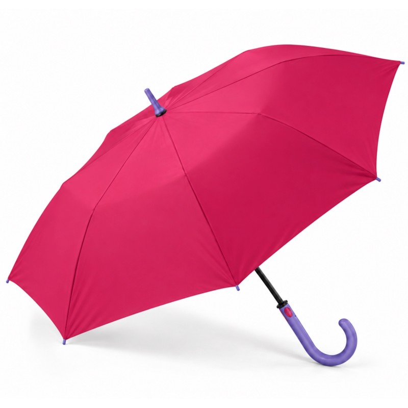 Rain A-26464 Elegance, Ομπρέλα Αυτόματη, Αντιανεμική Μπαστούνι, Φούξια