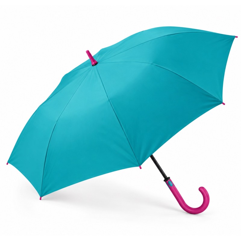 Rain A-26464 Elegance, Ομπρέλα Αυτόματη, Αντιανεμική Μπαστούνι, Γαλάζιο