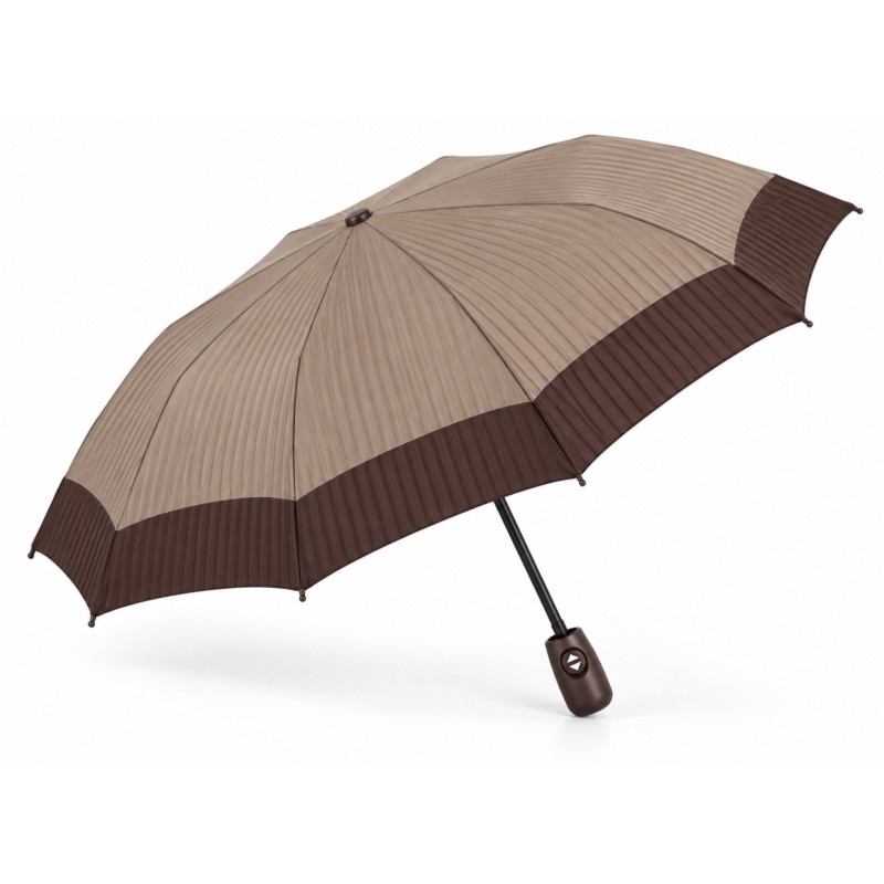 Rain A-26472 Elegance Mini, Ομπρέλα Αυτόματη, Αντιανεμική, Καφέ