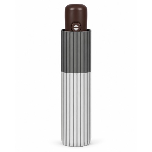 Rain A-26472 Elegance Mini, Ομπρέλα Αυτόματη, Αντιανεμική, Γκρι