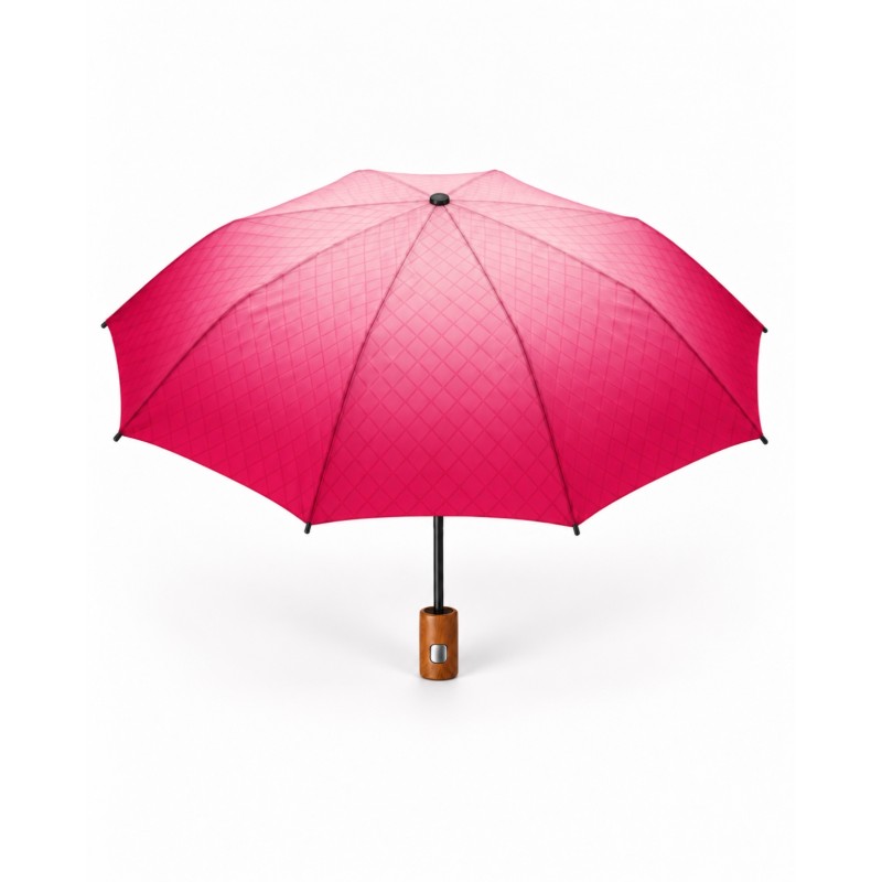 Rain A-26478 Elegance, Ομπρέλα Αυτόματη, Αντιανεμική, Κόκκινο