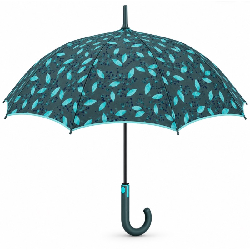 Rain A-26479 Elegance, Ομπρέλα Αυτόματη, Αντιανεμική, Μπαστούνι, Γαλάζιο