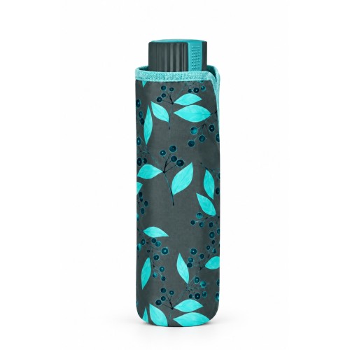 Rain A-26480 Elegance Ultra Mini, Ομπρέλα Χειροκίνητη, Αντιανεμική, Γαλάζιο