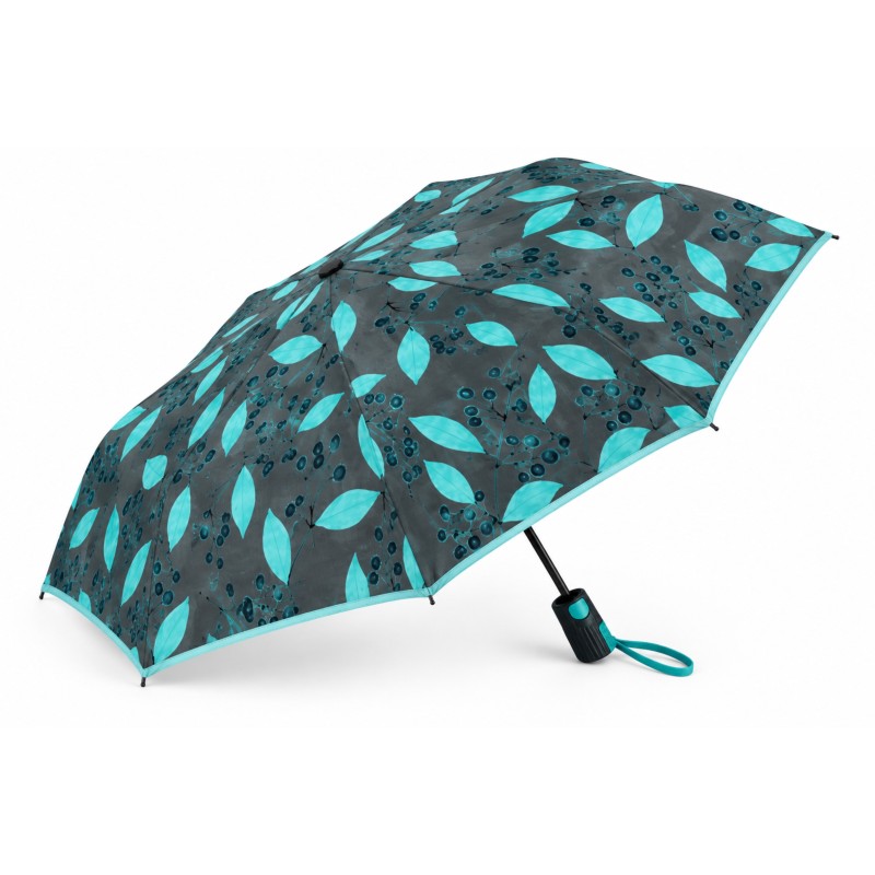 Rain A-26481 Elegance Mini, Ομπρέλα Αυτόματη, Αντιανεμική, Γαλάζιο