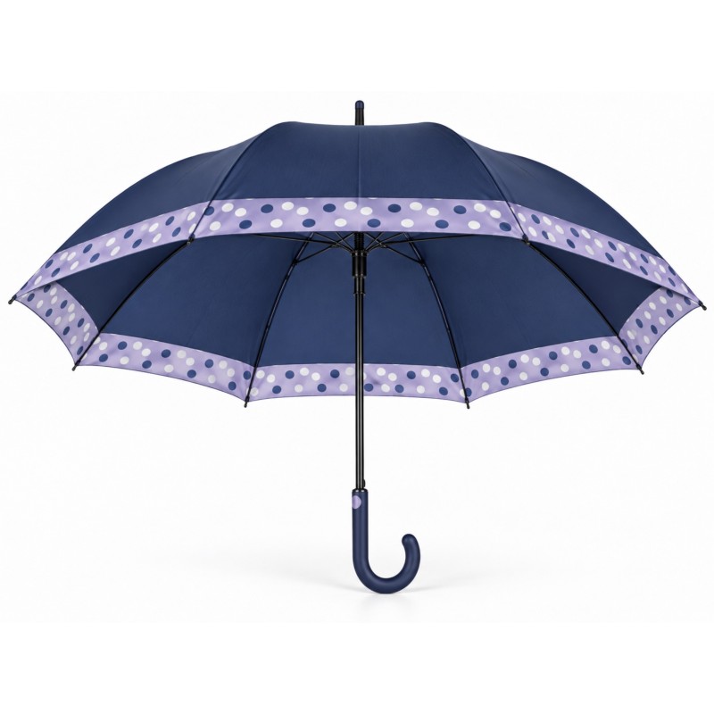 Rain A-26487 Elegance, Ομπρέλα Αυτόματη, Αντιανεμική, Μπαστούνι, Μπλε