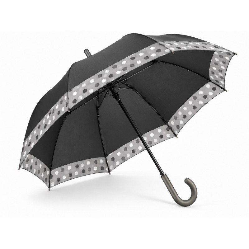 Rain A-26487 Elegance, Ομπρέλα Αυτόματη, Αντιανεμική, Μπαστούνι, Γκρι