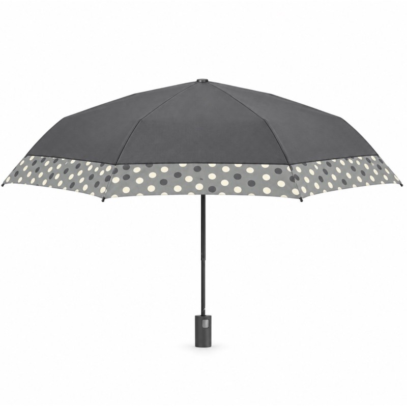 Rain A-26489 Elegance, Ομπρέλα Αυτόματη Μίνι, Αντιανεμική, Γκρι