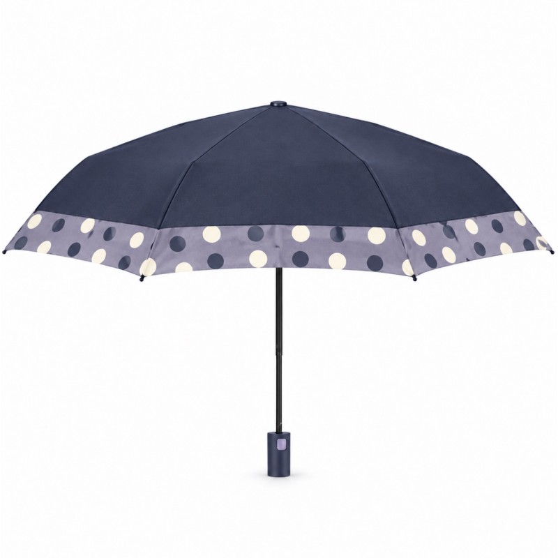 Rain A-26489 Elegance, Ομπρέλα Αυτόματη Μίνι, Αντιανεμική, Μπλε