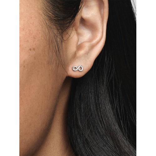 Pandora Timeless 298820C01, Σκουλαρίκια, Ασήμι, Άπειρο