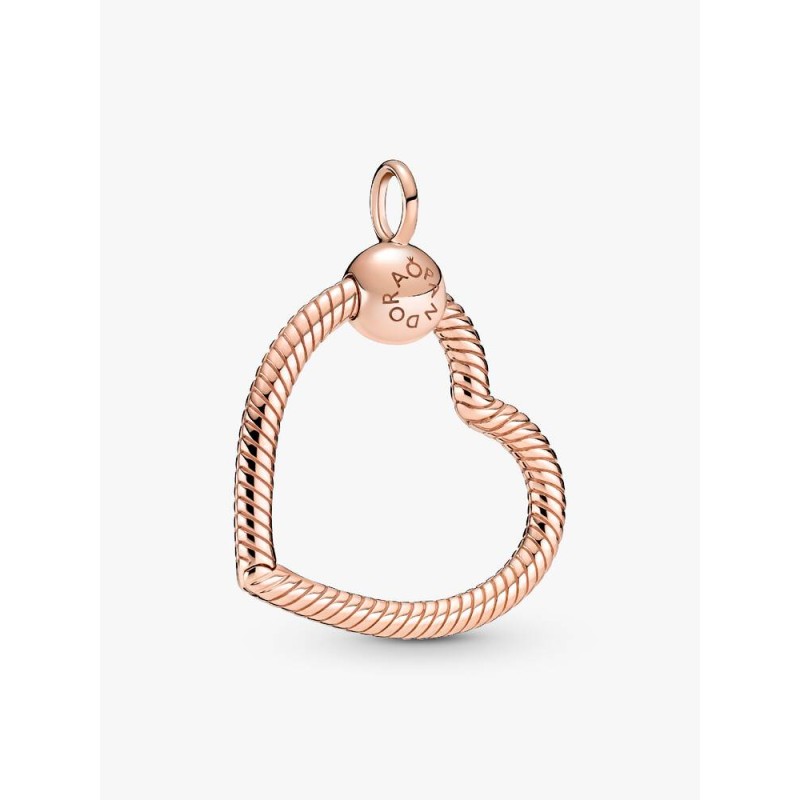 Pandora Moments 389384C00, Σύμβολο-Pendant, Ροζ Χρυσό, Καρδιά