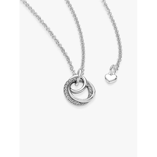 Pandora Moments 391455C01-60, Κρεμαστό Κολιέ, Ασήμι, Κύκλος