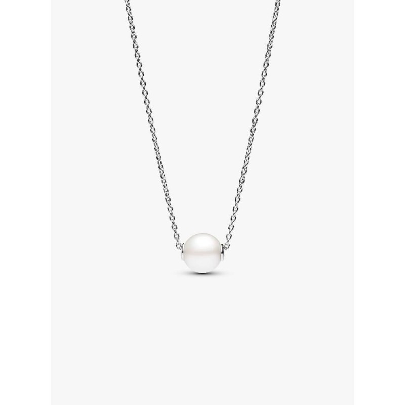 Pandora Timeless 393167C01-45, Κολιέ, Ασήμι, Μαργαριτάρι
