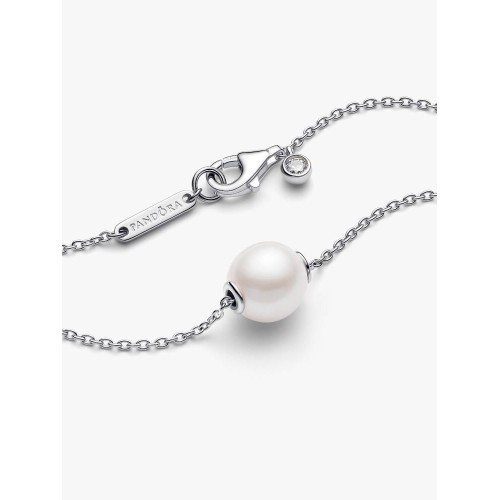 Pandora Timeless 393167C01-45, Κολιέ, Ασήμι, Μαργαριτάρι