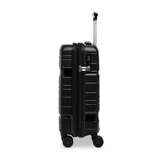 Ciak Roncato 42.104.04-01 Discovery, Βαλίτσα Μικρή/Καμπίνας 55 x 40 x 21cm, Πολυπροπυλένιο, Μαύρο