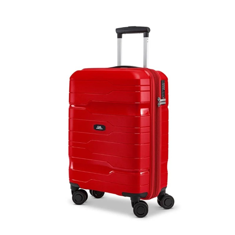 Ciak Roncato 42.104.04-05 Discovery, Βαλίτσα Μικρή/Καμπίνας 55 x 40 x 21cm, Πολυπροπυλένιο, Κόκκινο