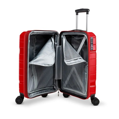 Ciak Roncato 42.104.04-05 Discovery, Βαλίτσα Μικρή/Καμπίνας 55 x 40 x 21cm, Πολυπροπυλένιο, Κόκκινο