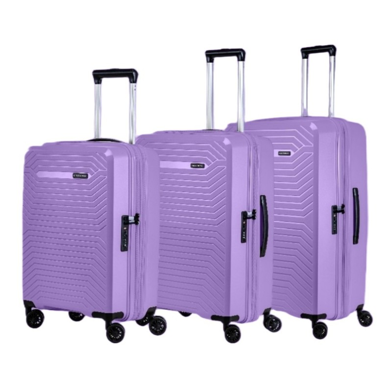 Ciak Roncato 42.91.89-34 Passenger, Σετ Βαλίτσα, Πολυπροπυλένιο, Λιλά