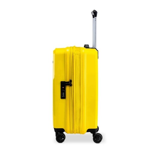 Ciak Roncato 42.91.89-04 Passenger, Σετ Βαλίτσα, Πολυπροπυλένιο, Κίτρινο