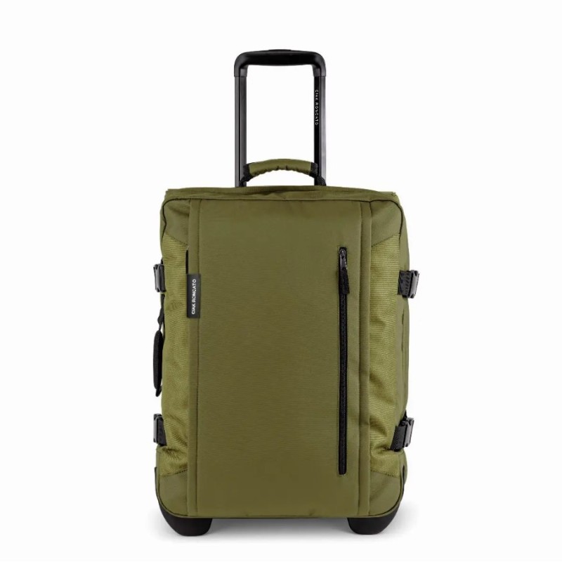 Ciak Roncato 42.93.05-43 Cabin Upright, Βαλίτσα Μικρή/Καμπίνας 55 x 40 x 20cm, Ύφασμα, Χακί