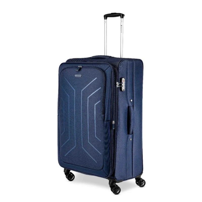 Ciak Roncato 46.127.01-21 Hexa, Βαλίτσα Μεγάλη  78 x 46 x 28cm, Ύφασμα, Μπλε