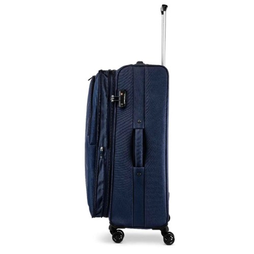 Ciak Roncato 46.127.01-21 Hexa, Βαλίτσα Μεγάλη  78 x 46 x 28cm, Ύφασμα, Μπλε