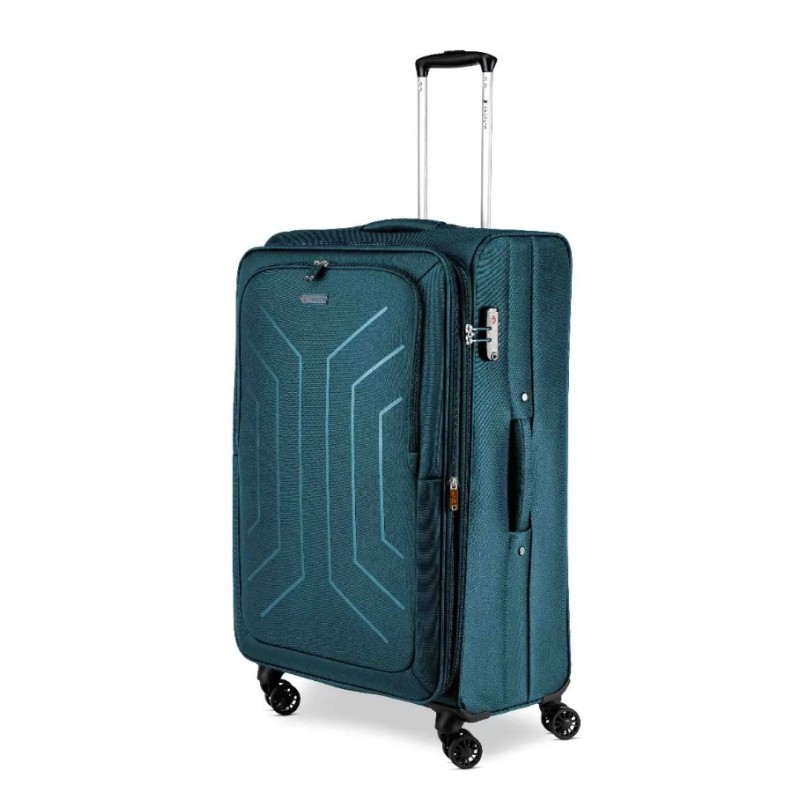 Ciak Roncato 46.127.01-27 Hexa, Βαλίτσα Μεγάλη  78 x 46 x 28cm, Ύφασμα, Γαλάζιο