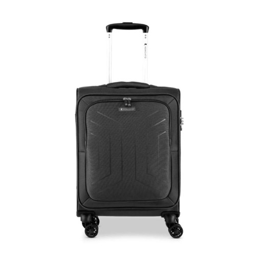 Ciak Roncato 46.127.04-01 Hexa, Βαλίτσα Μικρή/Καμπίνας 55x38x20cm, Ύφασμα Μαύρο