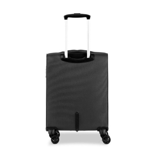 Ciak Roncato 46.127.04-01 Hexa, Βαλίτσα Μικρή/Καμπίνας 55x38x20cm, Ύφασμα Μαύρο