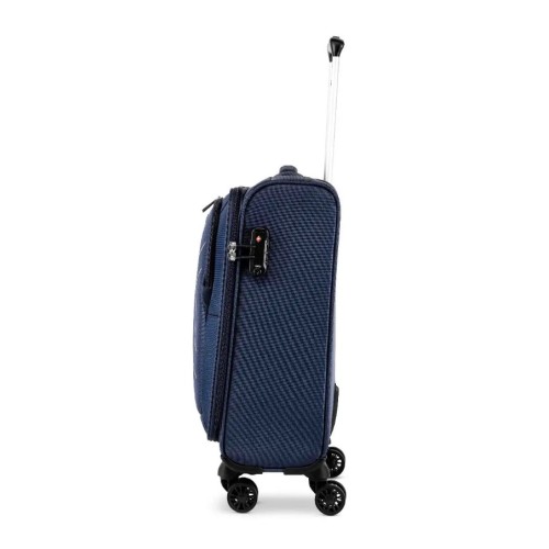 Ciak Roncato 46.127.04-21 Hexa, Βαλίτσα Μικρή/Καμπίνας 55x38x20cm, Ύφασμα, Μπλε