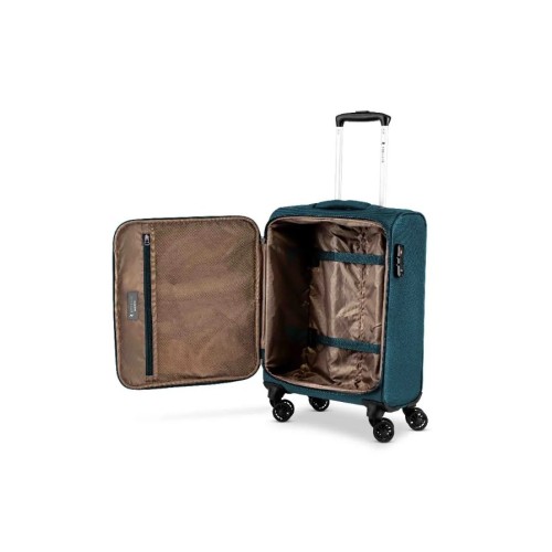 Ciak Roncato 46.127.04-27 Hexa, Βαλίτσα Μικρή/Καμπίνας 55x38x20cm, Ύφασμα, Γαλάζιο