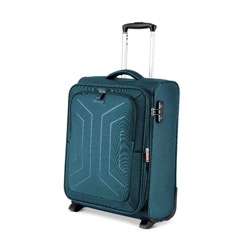 Ciak Roncato 46.127.05-27 Hexa, Βαλίτσα Μικρή/Καμπίνας 55x38x23cm, Ύφασμα, Γαλάζιο