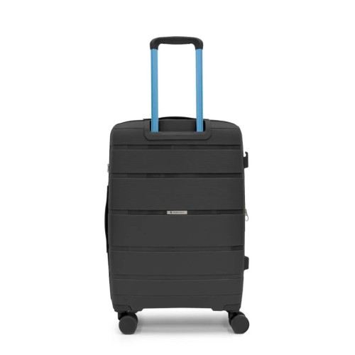 Ciak Roncato 46.130.01-51 Aviator, Βαλίτσα Μεγάλη 75 x 48 x 30cm, Πολυπροπυλένιο, Μαύρο