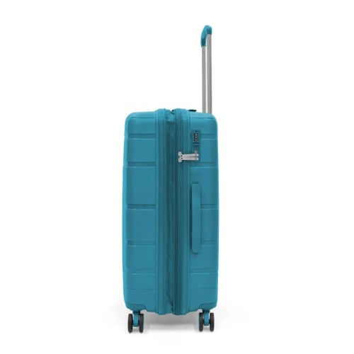 Ciak Roncato 46.130.01-27 Aviator, Βαλίτσα Μεγάλη 75 x 48 x 30cm, Πολυπροπυλένιο, Γαλάζιο