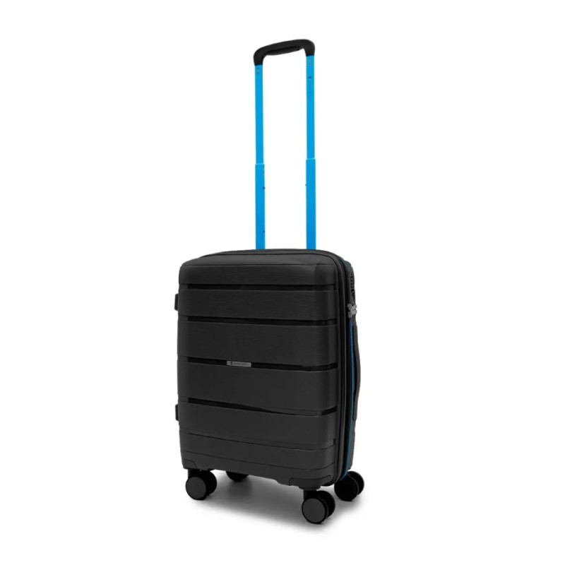 Ciak Roncato 46.130.04-51 Aviator, Βαλίτσα Μικρή/Καμπίνας 55 x 37 x 21cm, Πολυπροπυλένιο, Μαύρο