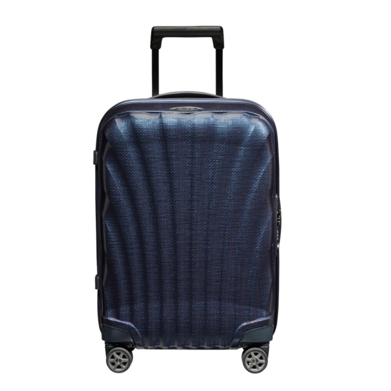 Samsonite 49539-1549 S Cure, Βαλίτσα Μικρή/Καμπίνας 55 x 40 x 20cm, Πολυπροπυλένιο, ΑΤΑΝ, Μπλε