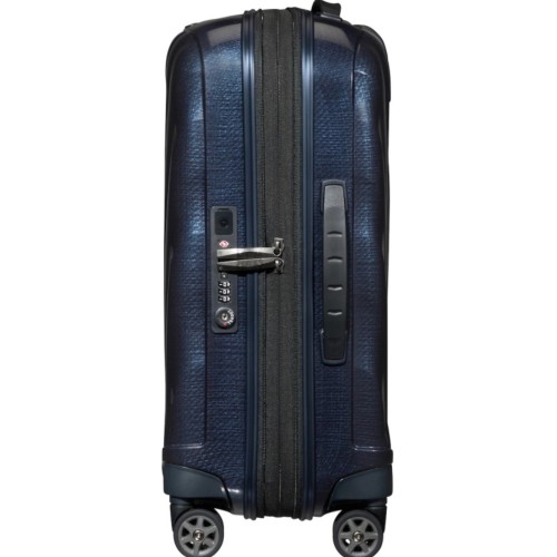 Samsonite 49539-1549 S Cure, Βαλίτσα Μικρή/Καμπίνας 55 x 40 x 20cm, Πολυπροπυλένιο, ΑΤΑΝ, Μπλε
