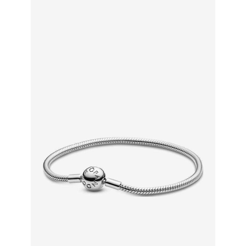 Pandora Moments 590728-16, Βραχιόλι Αλυσίδα, Ασήμι
