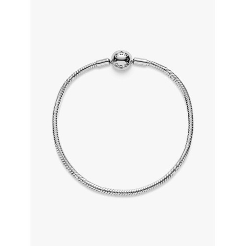 Pandora Moments 590728-20, Βραχιόλι, Ασήμι, Αλυσίδα Φίδι