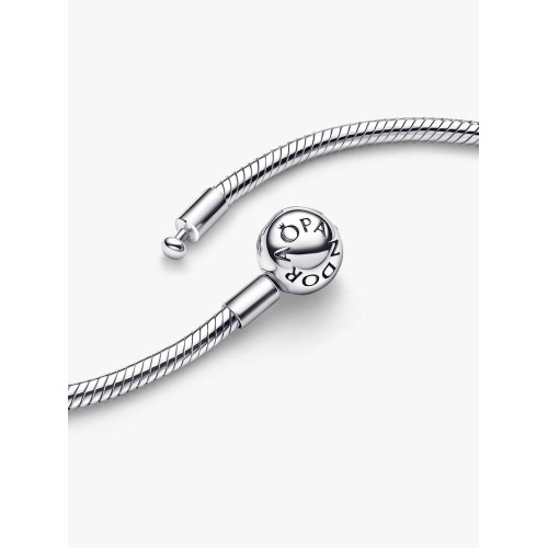 Pandora Moments 590742HV-42, Κολιέ, Ασήμι, Αλυσίδα Φίδι