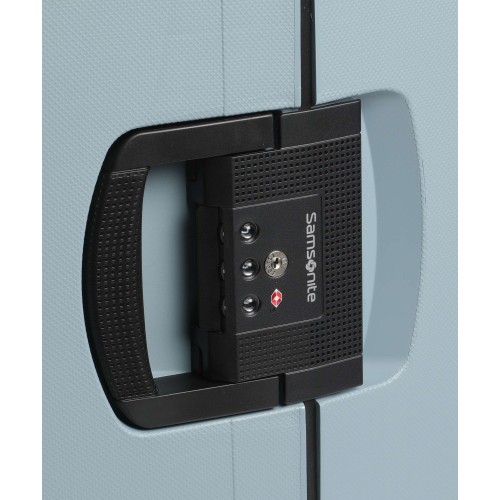 Samsonite 59244-8222 Spinner, Βαλίτσα Πολύ Μεγάλη, Πολυπροπυλένιο, Γαλάζιο