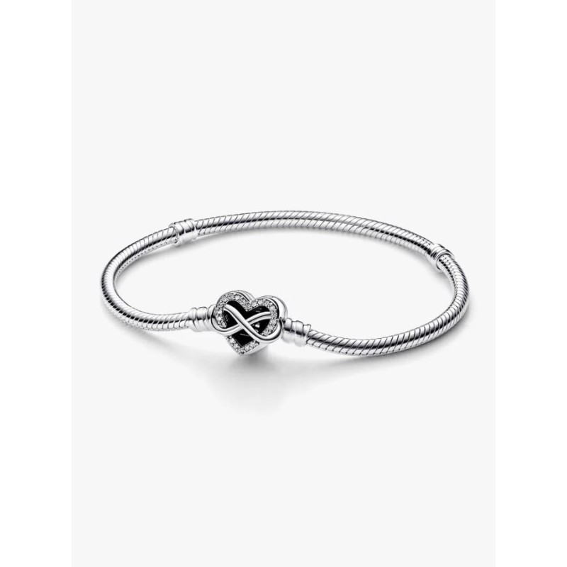 Pandora Moments 592645C01-16, Βραχιόλι, Ασήμι, Καρδιά