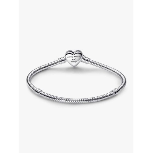 Pandora Moments 592645C01-16, Βραχιόλι, Ασήμι, Καρδιά