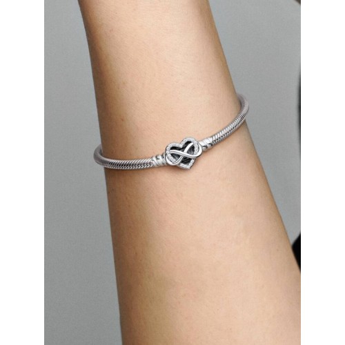 Pandora Moments 592645C01-16, Βραχιόλι, Ασήμι, Καρδιά